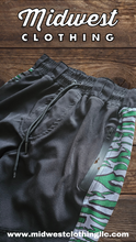 Load image into Gallery viewer, Midwest Clothing Jogger V2- OG Stripe Series - Green/Tan
